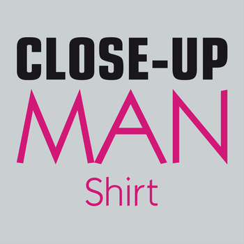 Close-Up Man Shirt LOGO-APP點子