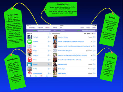 【免費商業App】Tagalot Contacts-APP點子