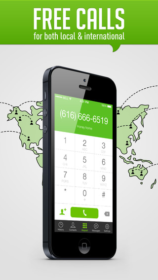 HiTalk - Free international and local calling texting