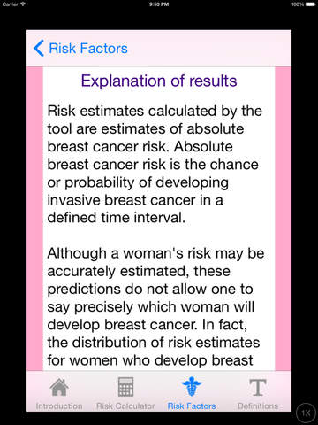 【免費醫療App】BCSC Risk Calculator-APP點子