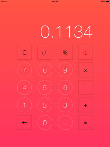 【免費工具App】SCalc - Simple Calculator-APP點子