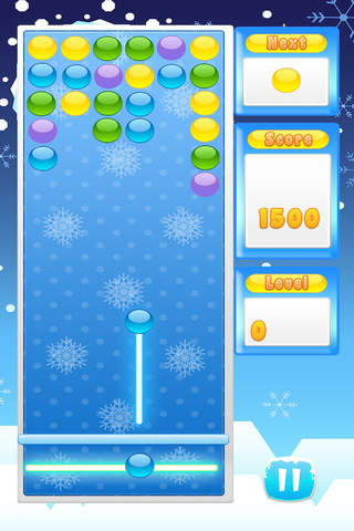 A Bubble Pop Bloons - Frozen Holiday Season Story PRO screenshot 2