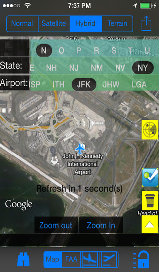 Instant FAA Airport Status Flight Schedule and Real Time Radar - Near Venues Finder Pro