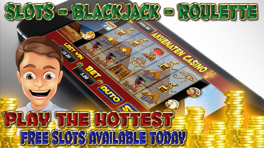A Akhenaten Casino Slots - Roulette - Blackjack 21