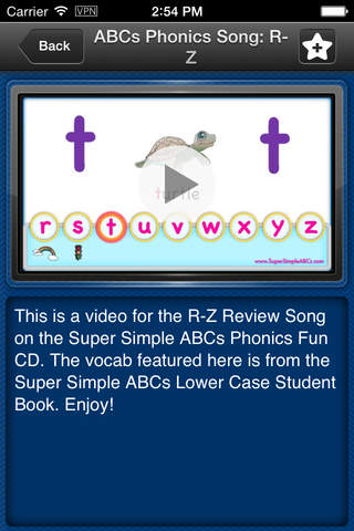 Kid Songs - lullaby alphabet counting screenshot 3