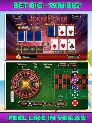 【免費遊戲App】Big Beach Casino - Wild Slots Poker Bingo and More for the Top Gamblers-APP點子