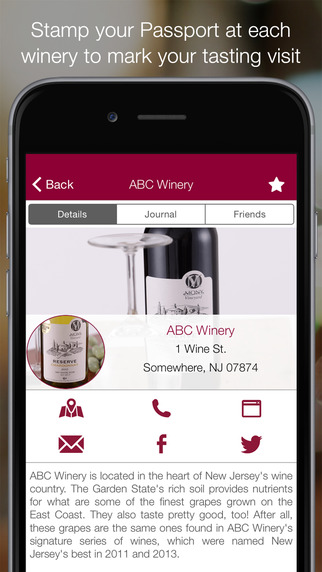 【免費生活App】Winery Passport - Wine Tasting Tour Guide-APP點子