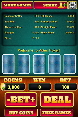 Dream Poker screenshot 4