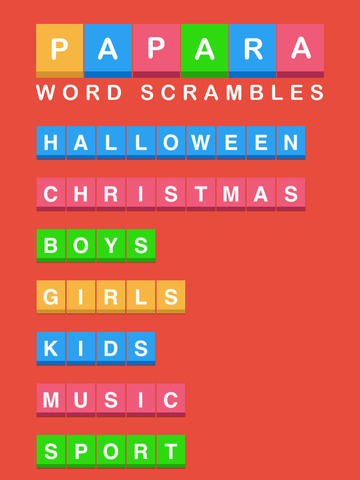 免費下載遊戲APP|Papara : New Free The Best Word Scramble Game app開箱文|APP開箱王