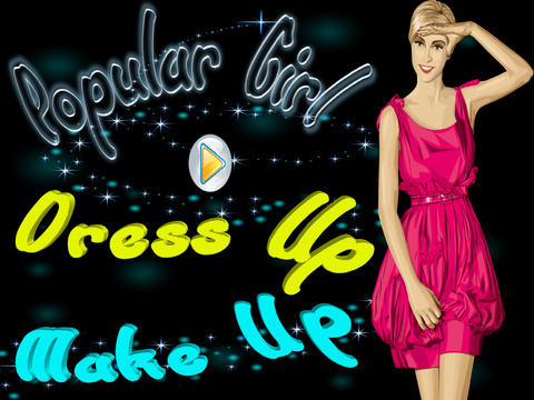 【免費遊戲App】Popular Girl Dress Up Make Up-APP點子