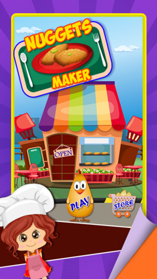 Nuggets Maker – Preschool fast food cooking game and free fried chicken invaders