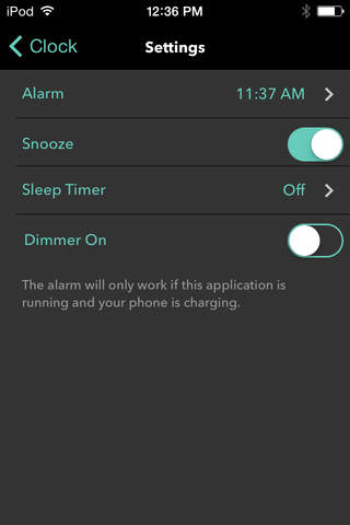 Alarm Clock Radio - Music Player screenshot 3