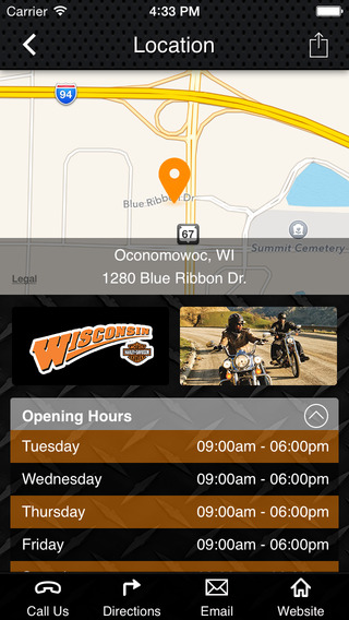 【免費商業App】Wisconsin Harley-Davidson-APP點子