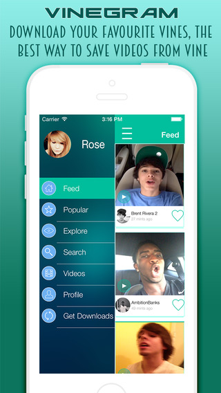 【免費社交App】Best Funny VineGrab Videos Free - Video downloader for Vine, Save for Vine-APP點子