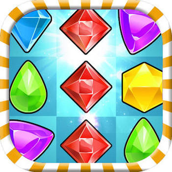 Jewel Crunch Mania - free 3 match puzzle game LOGO-APP點子