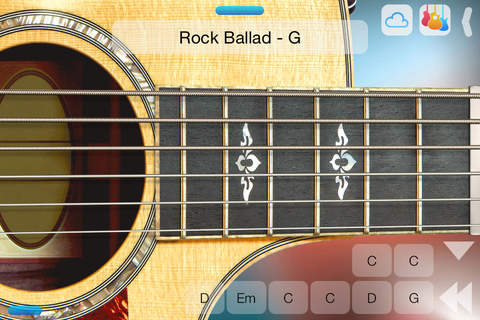 Guitar Elite Pro - play songs and chords on premier steel acoustic, vintage rock electric, and nylon strings classical virtual guitars screenshot 3