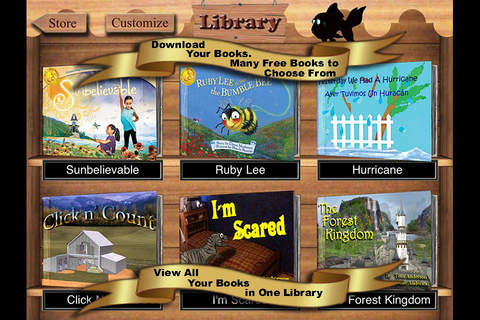 Blackfish Children's Books and Story Creator - A Kid's Interactive Bedtime Stories Library and Free Customizable Book Maker App screenshot 3