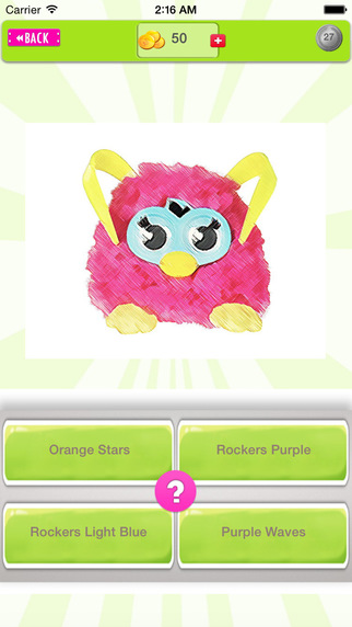 Quiz Game Kids - Guess the name for Furby Edition