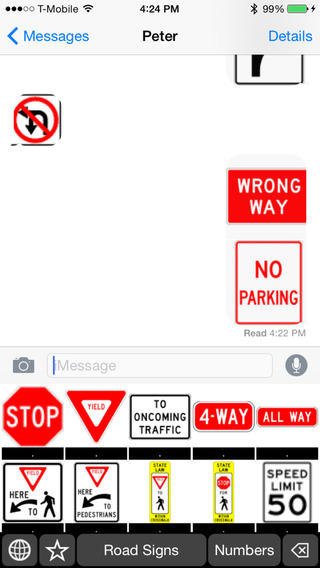 【免費工具App】Road Signs Keyboard Stickers: Chat with Traffic Icons on Message and More-APP點子