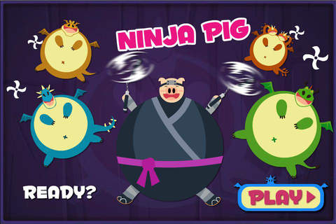 Ninja Pig Get Bigger screenshot 4