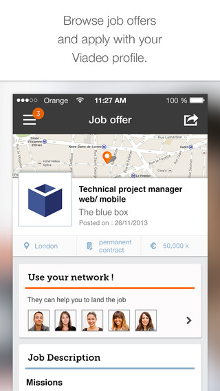 【免費社交App】Viadeo – Networking, Business, Career.-APP點子