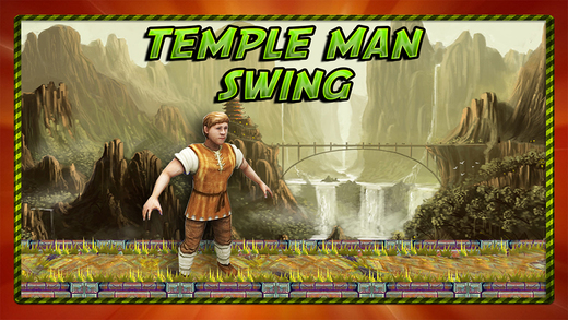 Temple Man Swing : Super Brave Building Jumper Rush FREE