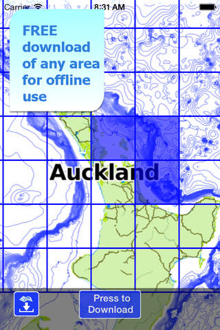 Aqua Map New Zealand - Marine Offline Nautical Charts screenshot 4