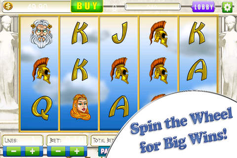 Slots Olympus Casino - Diamond Deluxe Heart Riches of Las Vegas screenshot 4