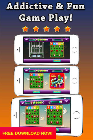 Numbers Rush PLUS - Play the most Famous Bingo Card Game for FREE ! screenshot 4