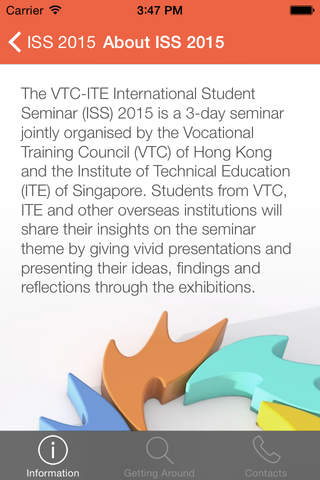 VTC-ITE International Student Seminar 2015 screenshot 2