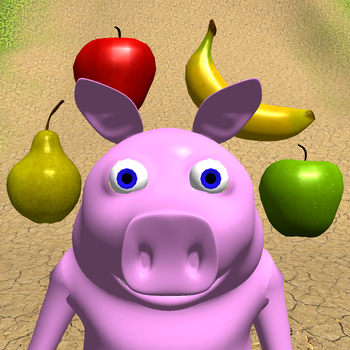 Piggy Wants Fruit LOGO-APP點子