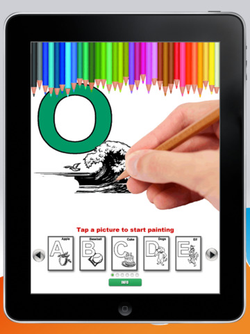 【免費遊戲App】Coloring Book Alphabet-APP點子