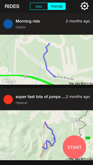 【免費運動App】Gravatron - Ski, Snowboard and Mountain Bike Tracker-APP點子