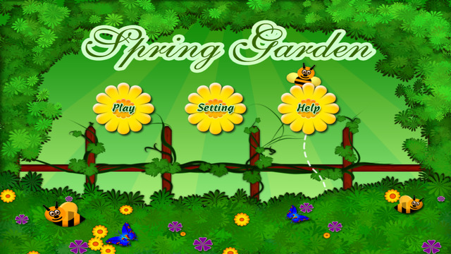 Spring Garden Puzzle Game