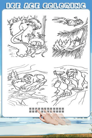 Coloring Game Pro For Ice Age Unofficial Version screenshot 3