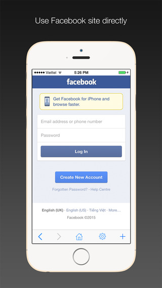 Safe web Pro for Facebook: secure and easy Facebook mobile app with passcode.