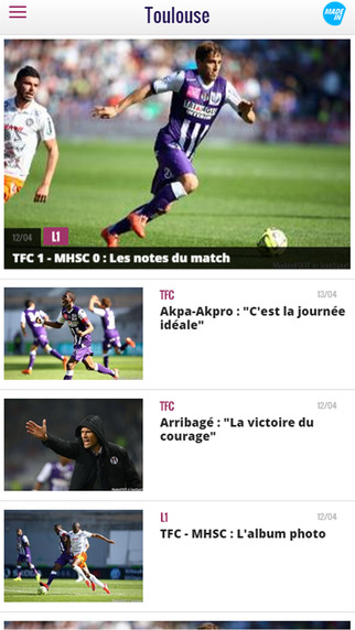 【免費運動App】Foot Toulouse-APP點子