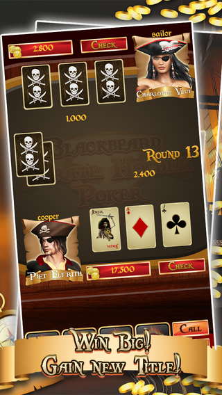 免費下載遊戲APP|Blackbeard Pirate Holdem Poker - Fun Casino Vegas Win Big Game FREE app開箱文|APP開箱王