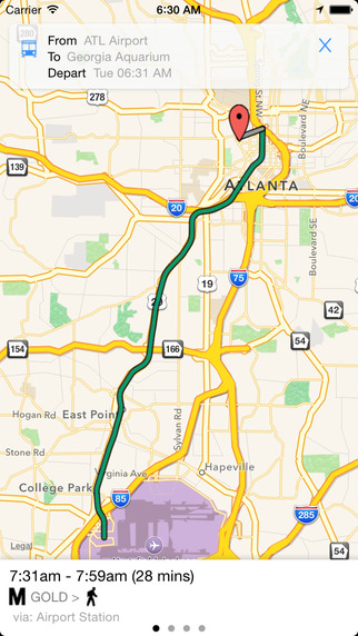 【免費交通運輸App】Transit Tracker - Atlanta (MARTA)-APP點子