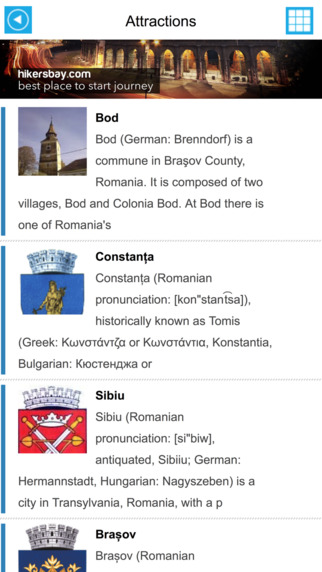 【免費旅遊App】Romania Offline GPS Map & Travel Guide Free-APP點子