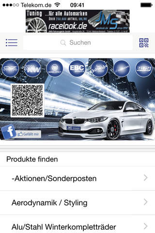 JMS Fahrzeugteile GmbH Racelook Tuning,Styling und Autozubehör screenshot 3