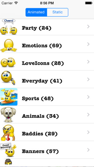 【免費生產應用App】Animated Emojis - Animoticons, 3D Emoticons & HD Emojis-APP點子