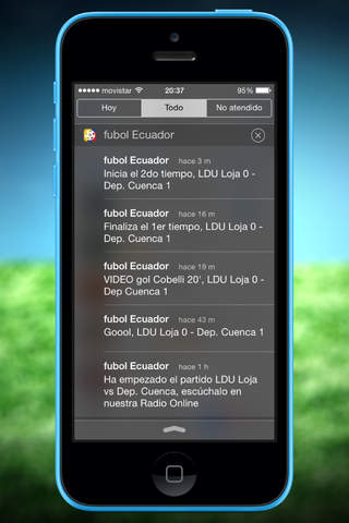 futbol Ecuador app screenshot 2
