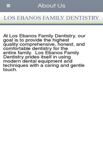Los Ebanos Family Dentistry - Brownsville screenshot 2