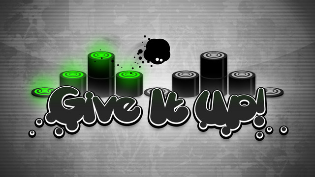 Feel the music and tap to the beat in Give It Up!, a brutally difficult rhythm game