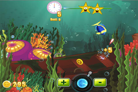 Crazy Shooting Fish  Fun Games Big Shark And Nemo screenshot 2