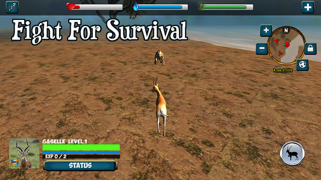 【免費遊戲App】Antelope Simulator-APP點子