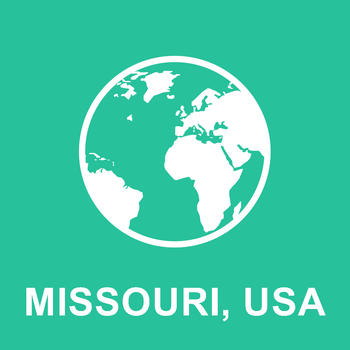 Missouri, USA Offline Map : For Travel, Navigation, Routing, Directions, Address Search, POI Location 交通運輸 App LOGO-APP開箱王