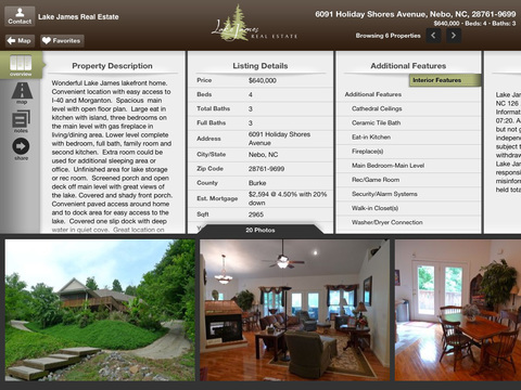 免費下載生活APP|Lake James Real Estate for iPad app開箱文|APP開箱王