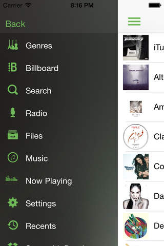 music.mp3 pro - Free MP3 Music Player, Playlist Manager And Live Radio Streamer screenshot 4